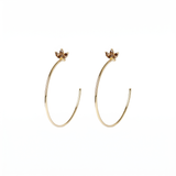 Golden Babe Brunette Earrings