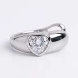 Love Ear Cuff Silver