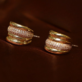 Florentina Gold Hoops