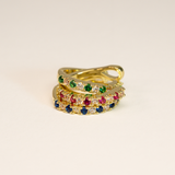Navy Ear Cuff