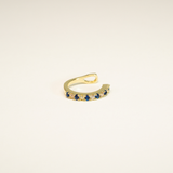 Navy Ear Cuff