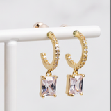 PRE-ORDER Goldie Baguette Hoops