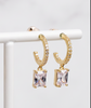 Goldie Baguette Hoops