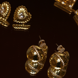 PRE-ORDER Droplet Glitter Earrings
