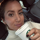 Golden Babe Brunette Earrings